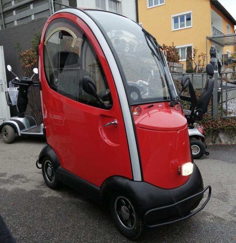 Kabinenroller Bayreuth/Fehmarn 15 km/h, Automatische Bremse, Elektromobil, Mofaauto, Miniauto