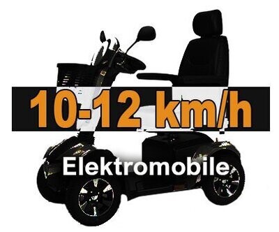 Elektromobile 10 bis 12 km/h