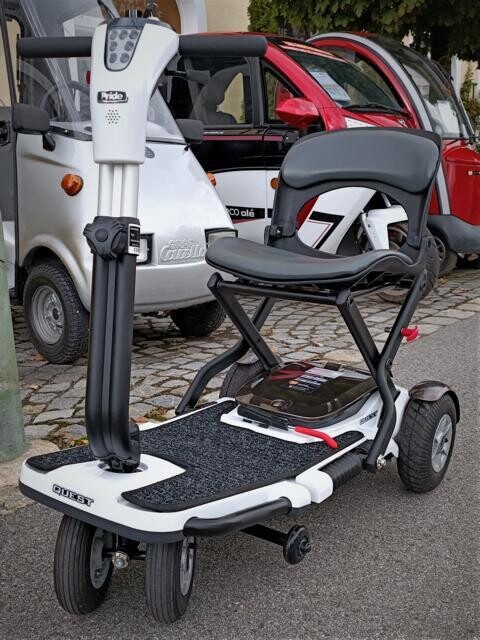 Elektromobil PRIDE QUEST faltbar  * Faltscooter * Miniscooter * Mobilitätsroller  gebraucht & geprüft✔