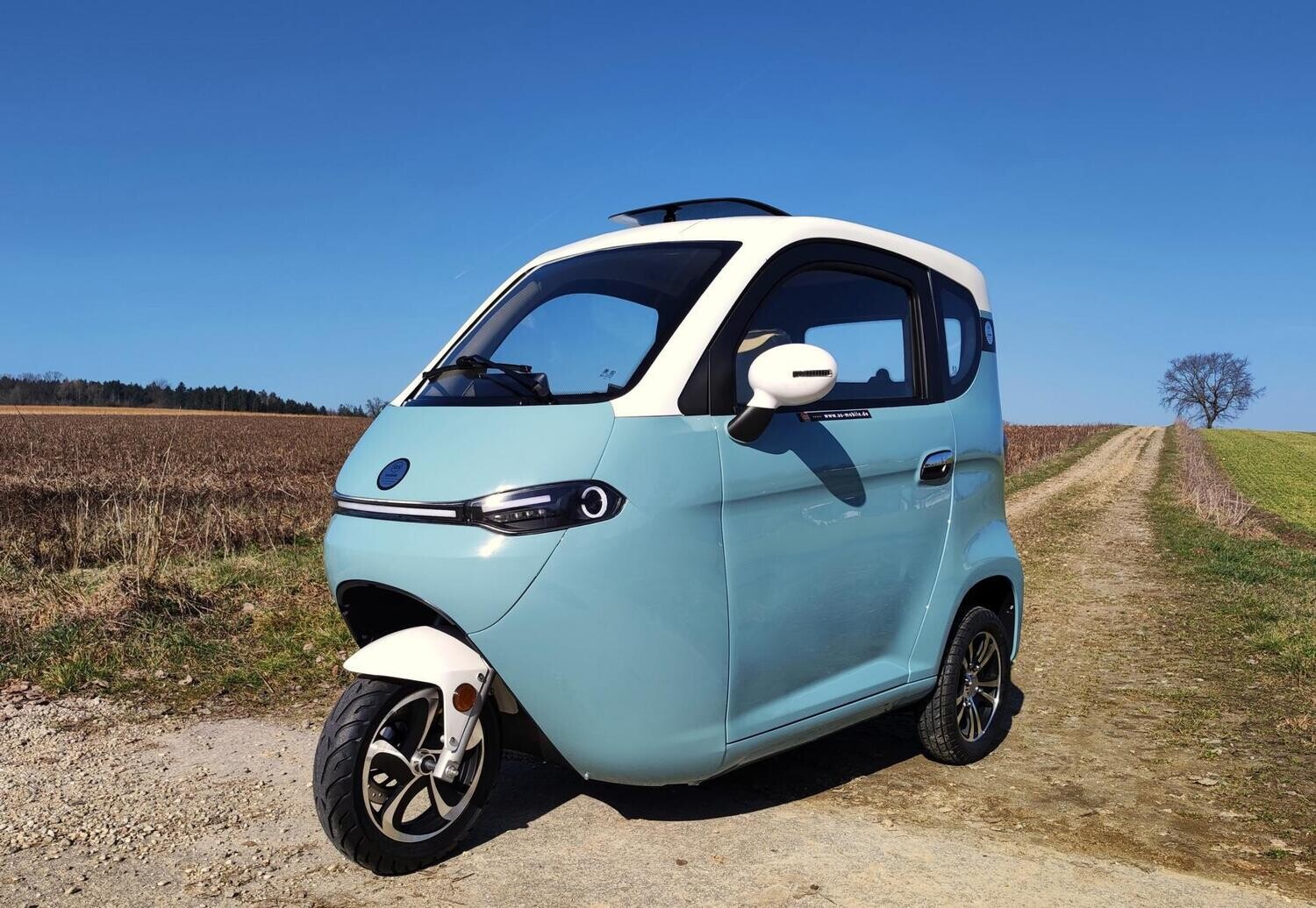 E- Kabinenroller ATOS 3 - 1.0 | 45 km/h oder 25 km/h | Mopedauto,  Microcar Elektromobil