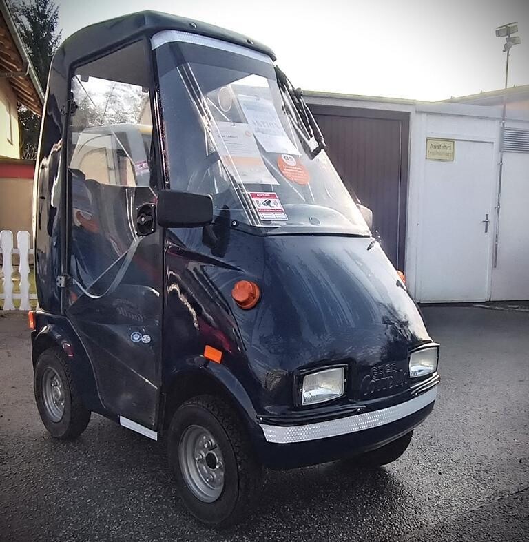 Elektromobil GRAF CARELLO Solo gebraucht | 15 km/h | E- Kabinenroller, Krankenfahrstuhl, Seniorenmobil - ohne Führerschein fahren erlaubt