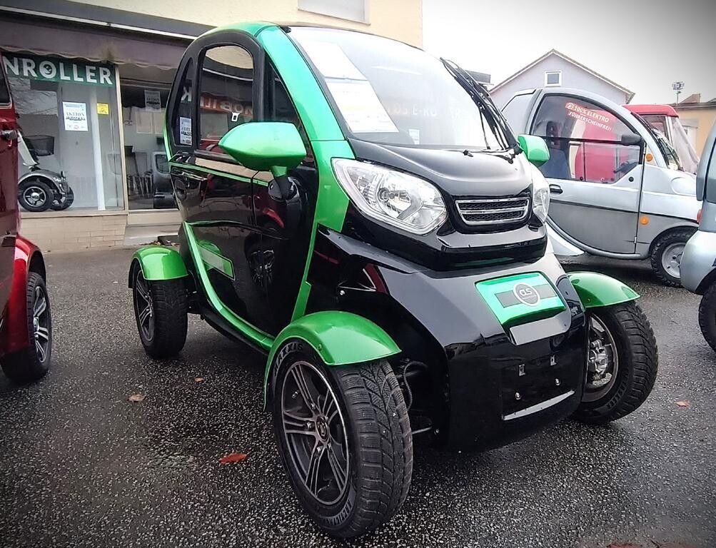 E- Kabinenroller GECO BEACH gebraucht | 45 km/h | Mopedauto,  Microcar, Elektroroller, Anaig
