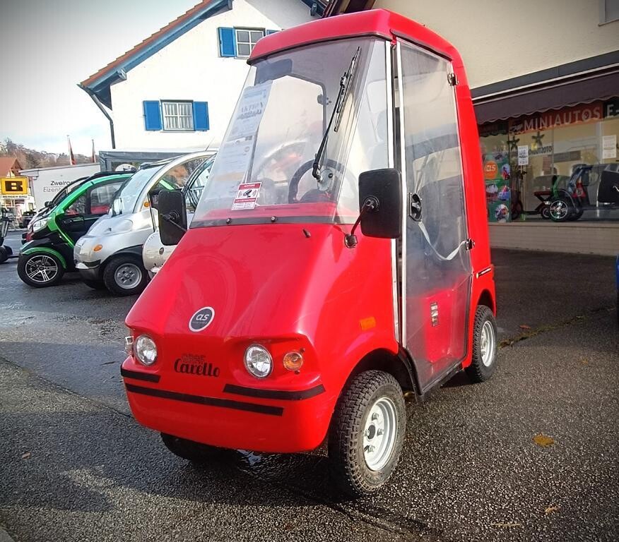 Elektromobil GRAF CARELLO Solo gebraucht | 15 km/h | E- Kabinenroller, Krankenfahrstuhl, Seniorenmobil - ohne Führerschein fahren erlaubt
