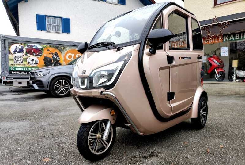 E- Kabinenroller AS 6000 1.0 gebraucht | 45 km/h oder 25 km/h * Mopedauto,  Microcar, Elektromobil