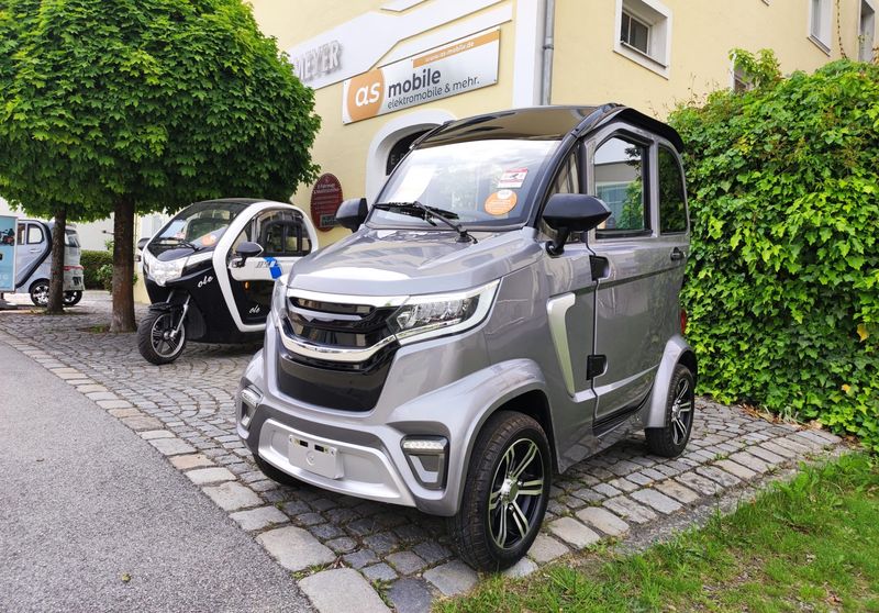 E- Kabinenroller AS 8000 1.0 gebraucht | 45 km/h | Mopedauto,  Microcar, Alternative zu Aixam, Ligier...
