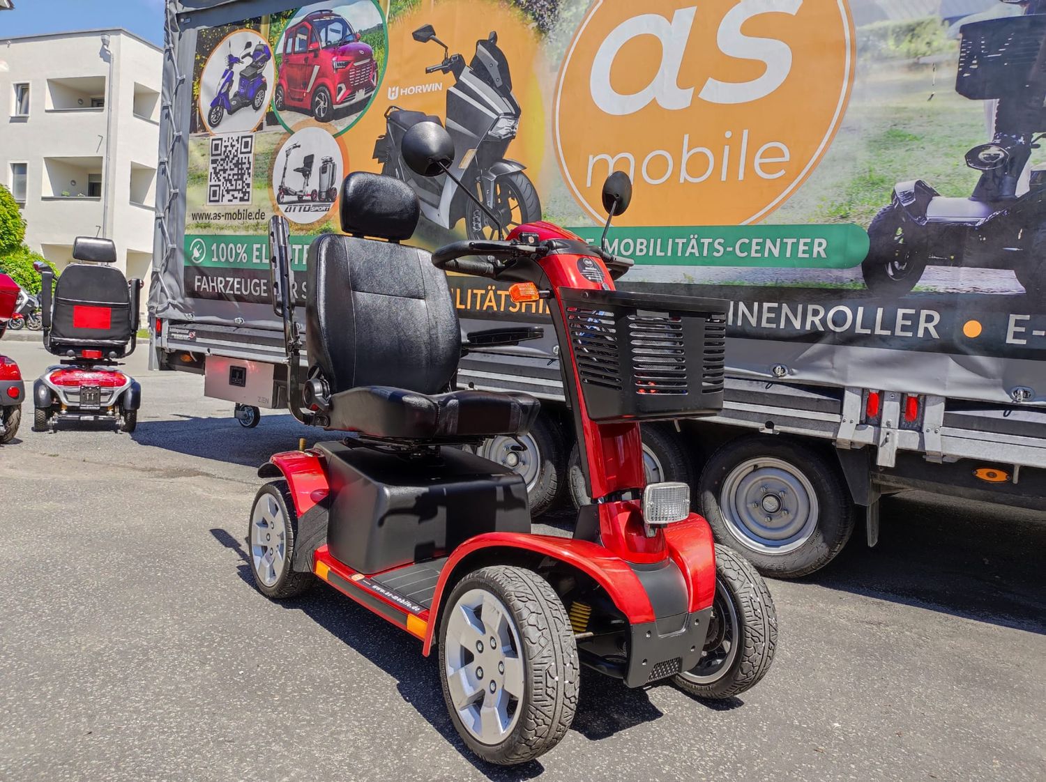 Elektromobil PRINZ gebraucht - 15 km/h - Seniorenmobil - ohne Führerschein fahren erlaubt, Krankenfahrstuhl, Victory XL130
