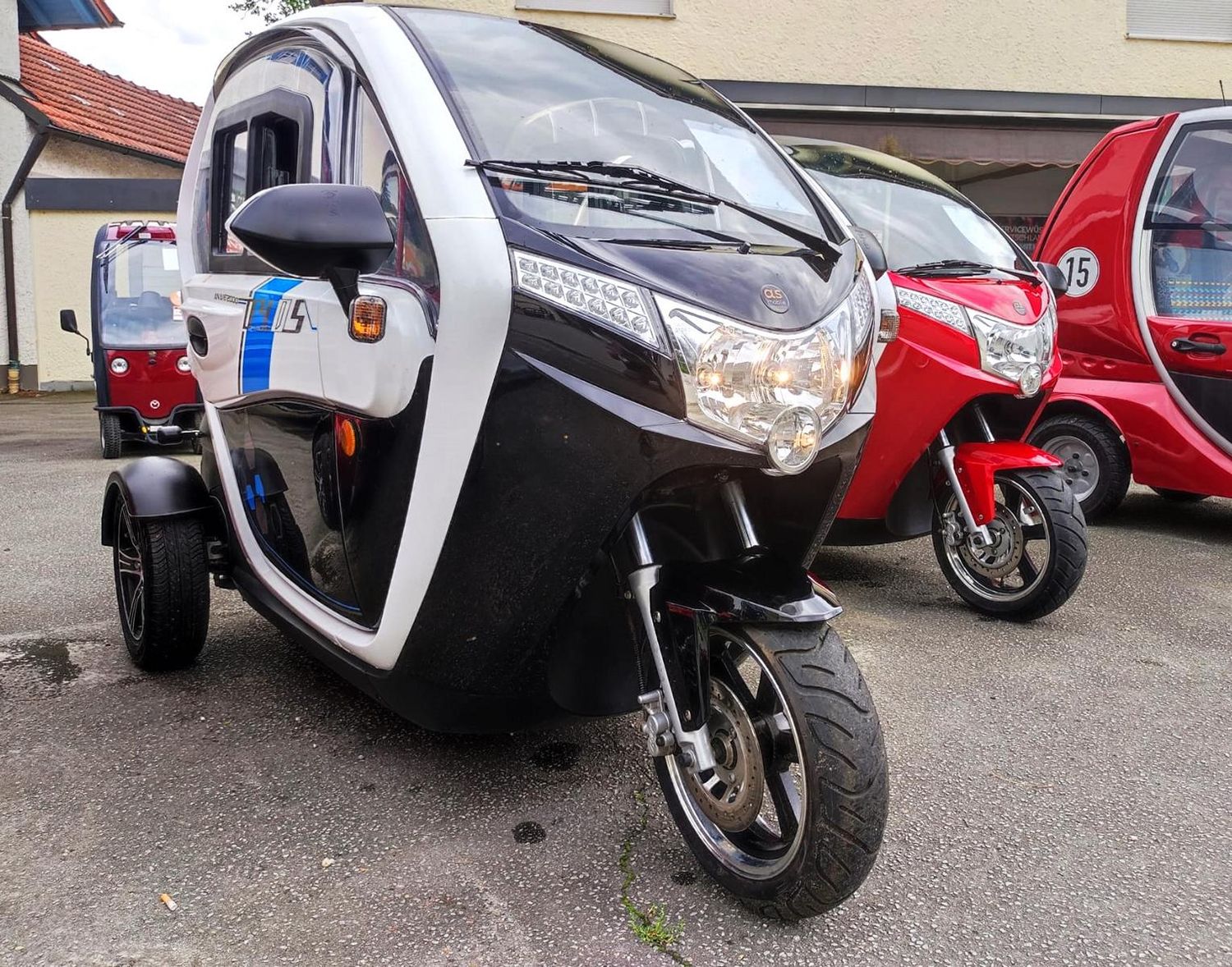E- Kabinenroller AS 5000 1.0 SPORT gebraucht | 25 km/h | E-Milo, Geco Olé, Anaig |  Mofaauto,  Microcar, Elektromobil