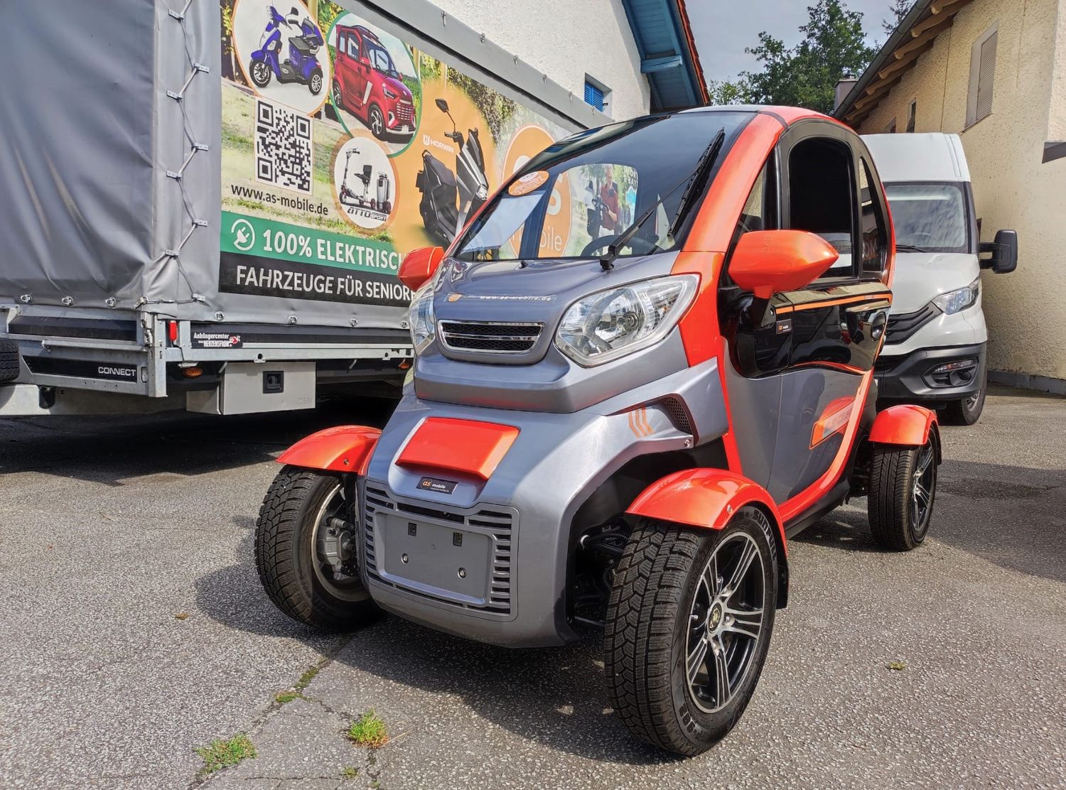 Microcar GECO BEACH gebraucht | 45 km/h | Mopedauto, Kabinenroller,  Anaig, Alternative zu Aixam Twizy
