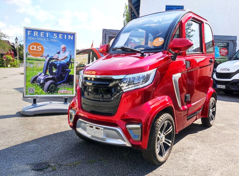 Kabinenroller AS 8000 1.0 Premium gebraucht | 45 km/h | NUR 32 km | Neuwertiges Mopedauto,  Microcar, Auto 45 km/h