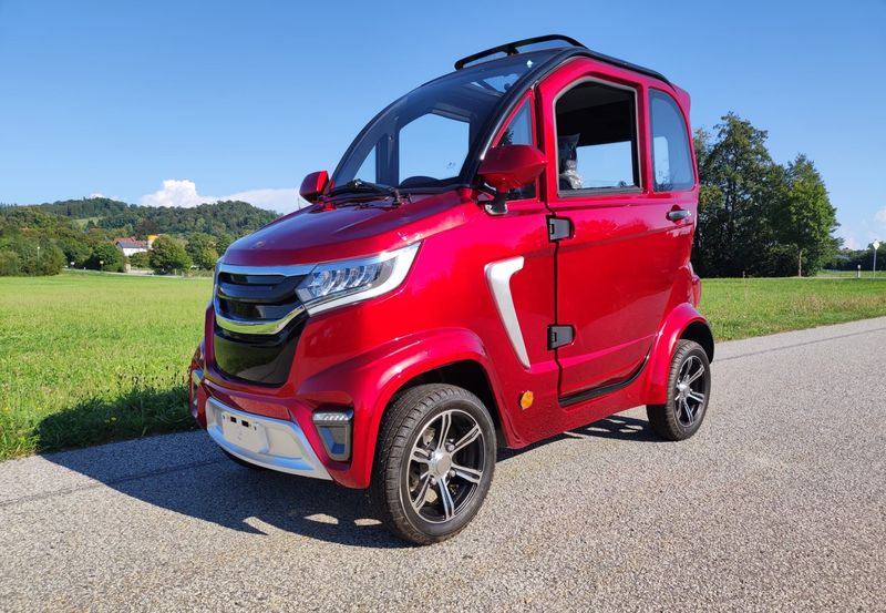 E- Kabinenroller AS-8000  1.0 | 45 km/h oder 25 km/h | Mopedauto,  Microcar, Miniauto