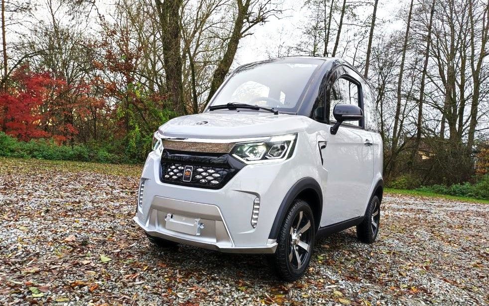 E- Kabinenroller AS-8000  2.0 | 45 km/h oder 25 km/h | Auto Moped,  Microcar, Miniauto, Elektro Auto