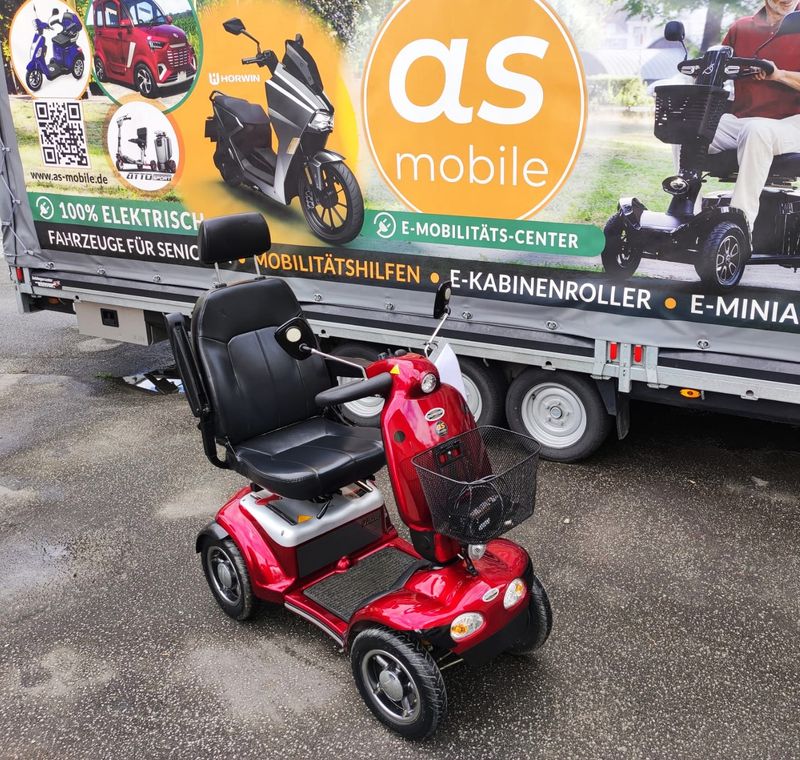 Elektromobil SHOPRIDER Passau gebraucht | 15 km/h | Seniorenmobil - ohne Führerschein fahren erlaubt, Krankenfahrstuhl