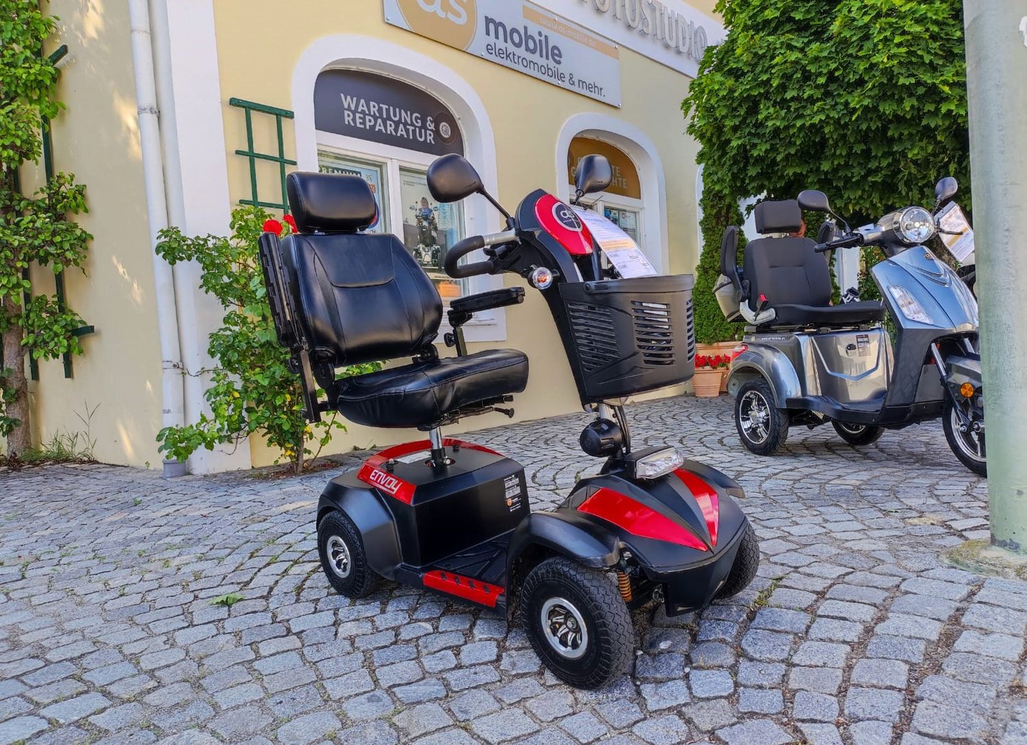 Elektromobil gebraucht | DRIVE Envoy 6 km/h ÖPNV geeignet |  Seniorenmobil, Krankenfahrstuhl