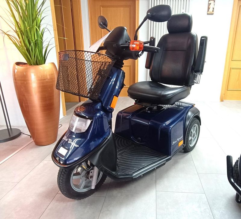 Elektromobil MINI CROSSER Dreirad 3W gebraucht, 15 km/h | geländegängig, für Gelände | Seniorenmobil Medema