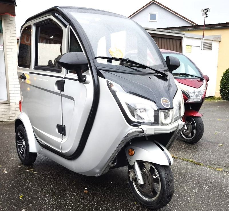 Kabinenroller 25 km/h |  AS 6000 1.0 silber gebraucht | Mofaauto, Microcar, Elektromobil, Drehsitz
