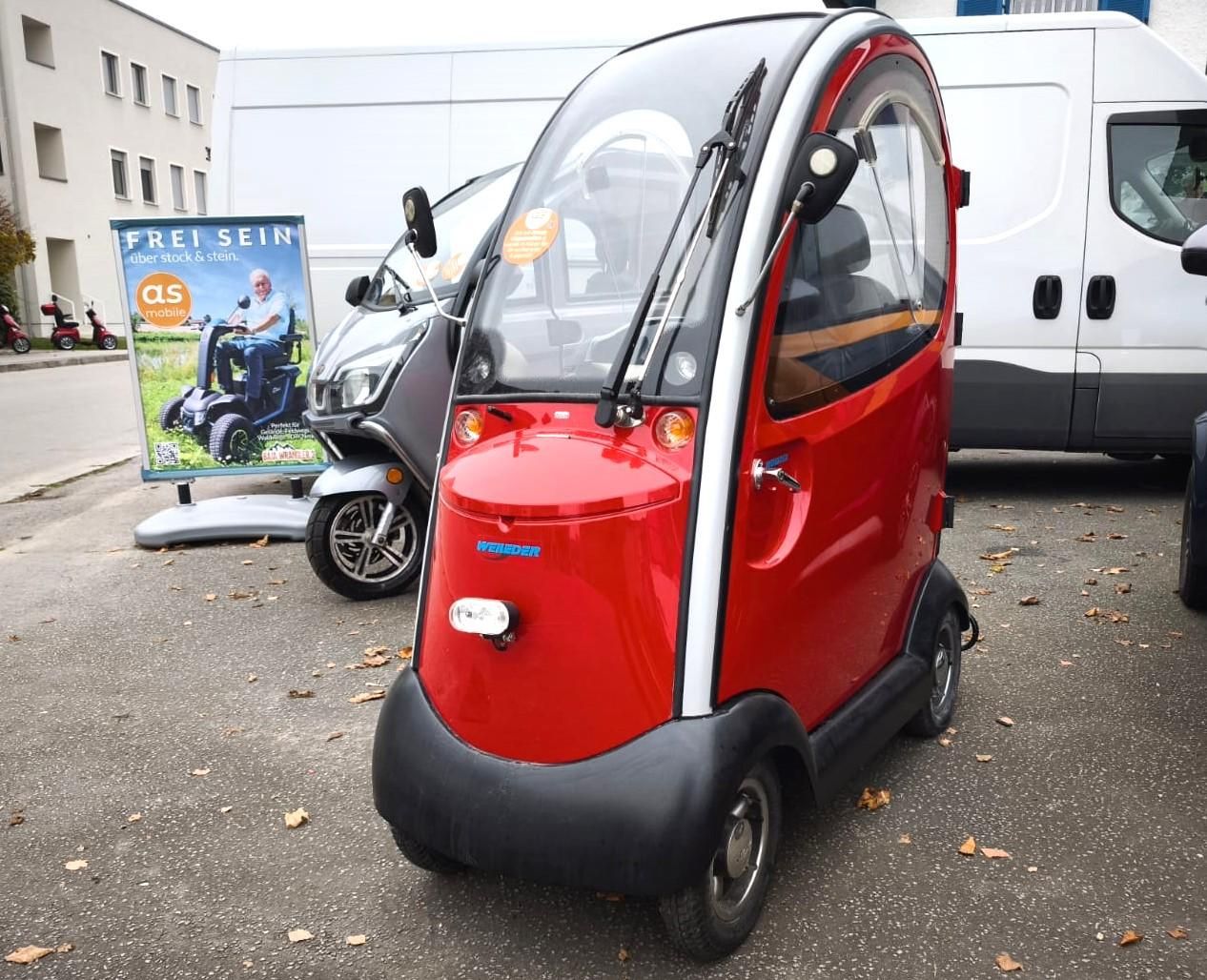 Elektromobil Fehmarn gebraucht | 15 km/h | E- Kabinenroller, Krankenfahrstuhl, Seniorenmobil - ohne Führerschein fahren erlaubt