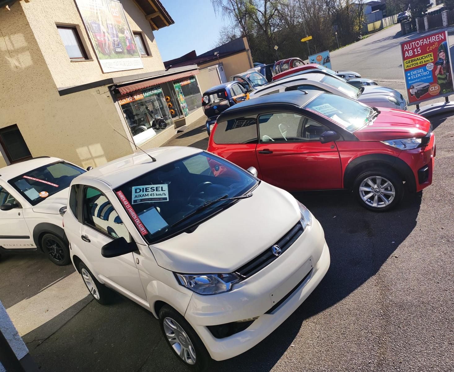 AIXAM CITY Mopedauto gebraucht | Auto 45 km/h Microcar Ligier Kubota