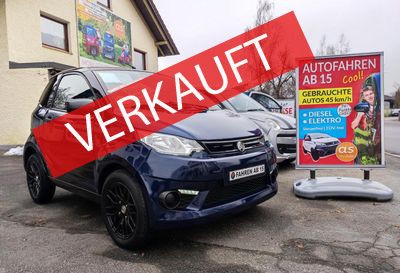 AIXAM CITY gebraucht 45 km/h blau | DIESEL Mopedauto,  Microcar, Miniauto | Alternative zu Ligier, Casalini, Kabinenroller
