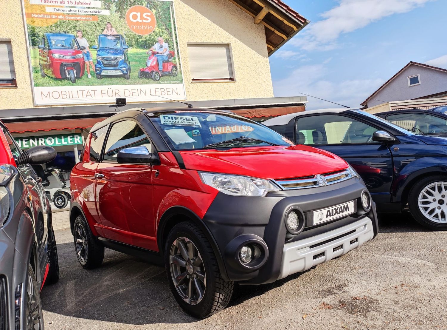 AIXAM CROSSLINE Mopedauto gebraucht | Auto 45 km/h Microcar Ligier Kubota