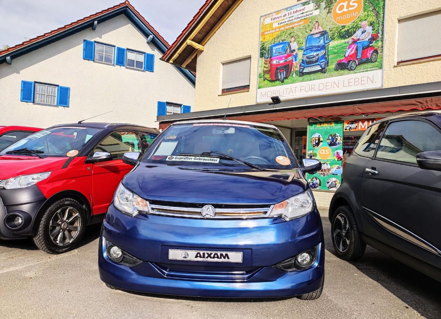 AIXAM COUPE Mopedauto gebraucht | Auto 45 km/h Microcar Ligier Kubota