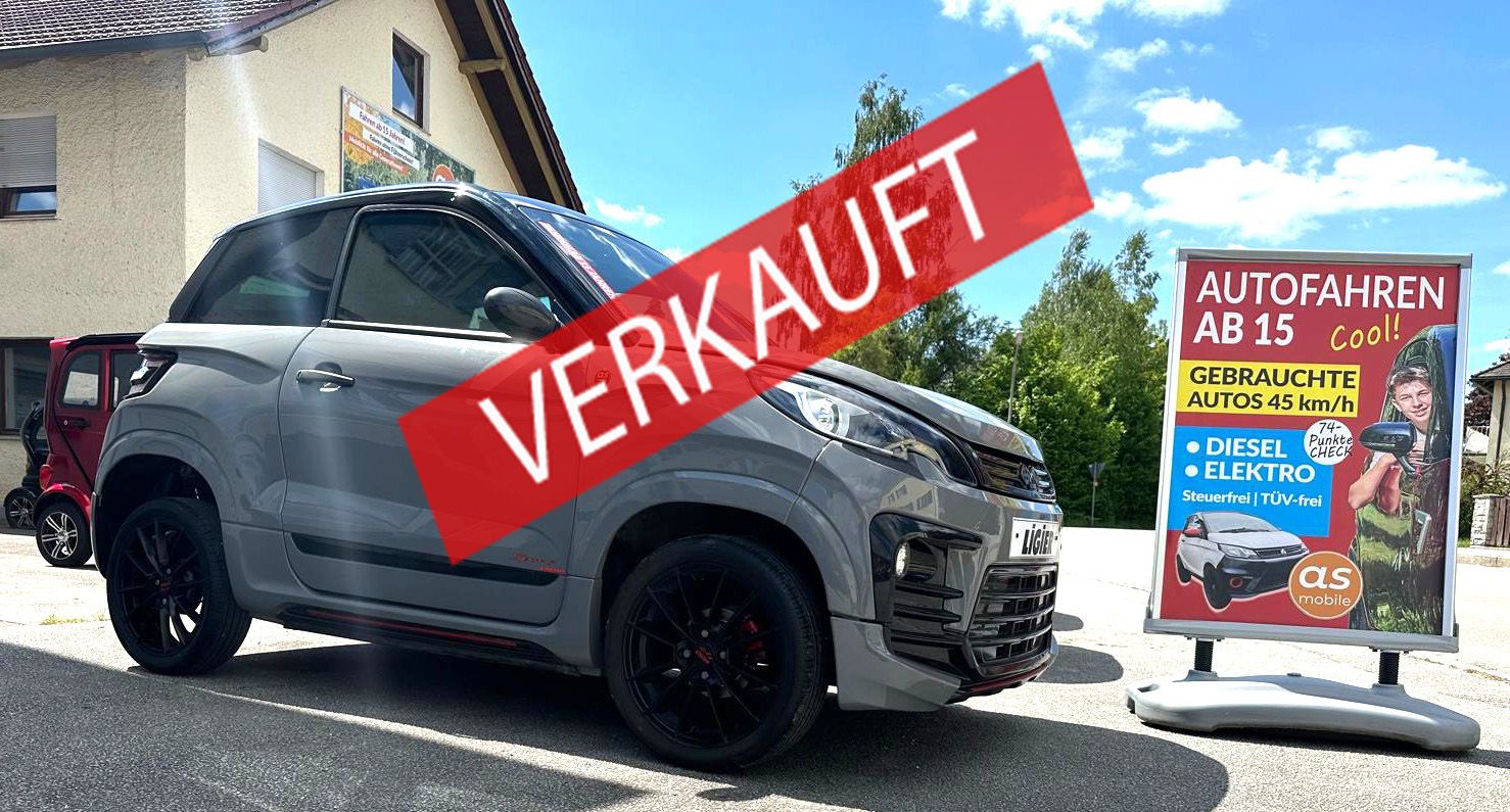 Ligier JS 60 DCI Mopedauto 45 km/h gebraucht |  Microcar Aixam Leichtfahrzeug