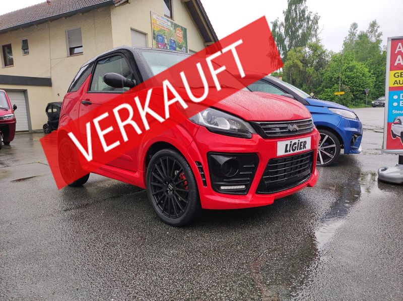Ligier JS 50 Sport Mopedauto 45 km/h gebraucht |  Microcar Aixam Leichtfahrzeug