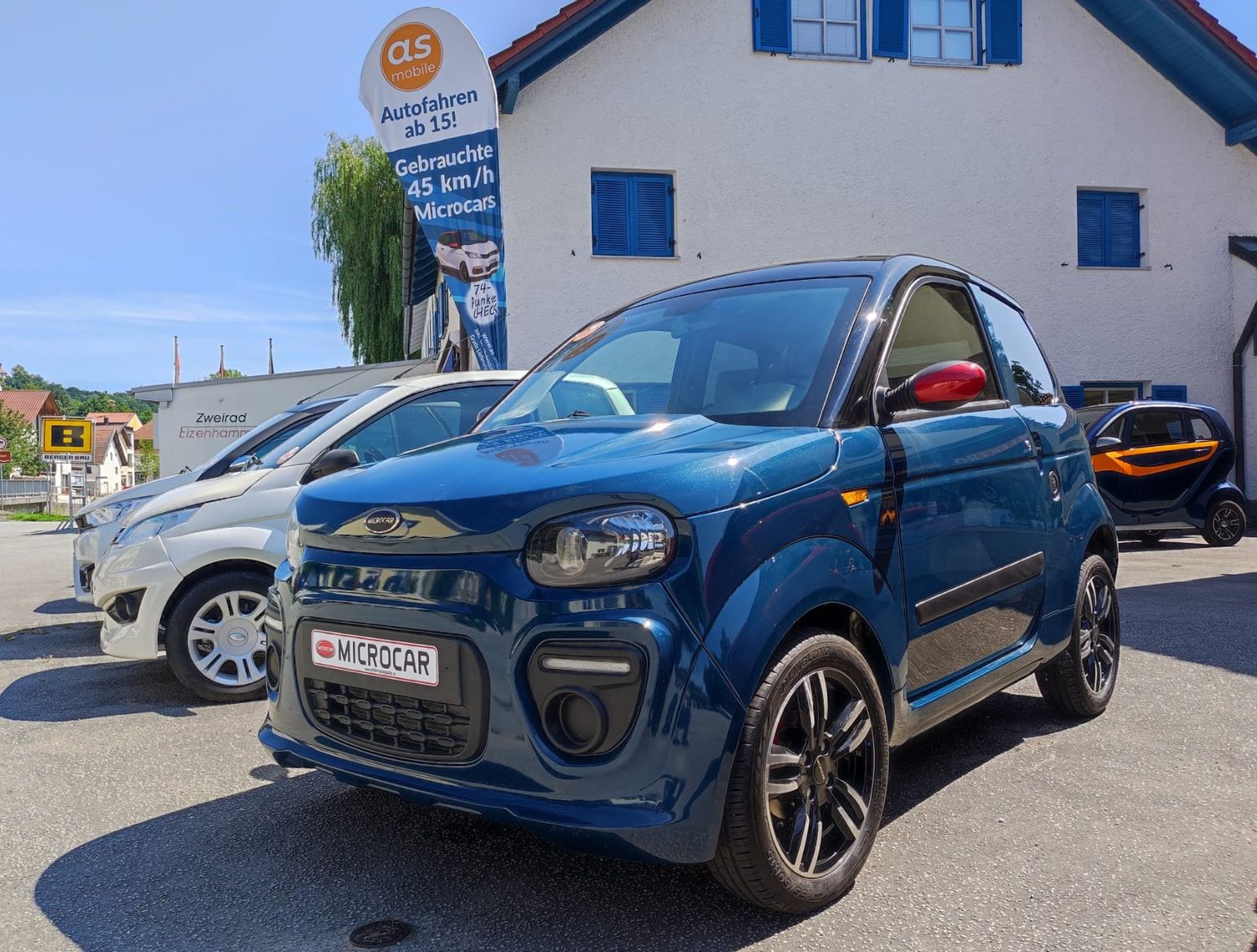 Microcar M-GO DCI Mopedauto gebraucht von 2023 | Auto 45 km/h Aixam Ligier Leichtfahrzeug