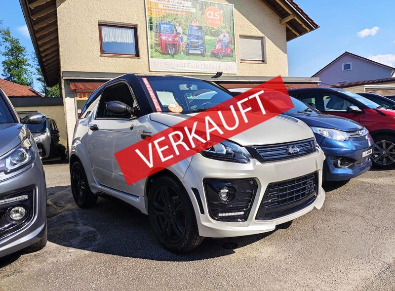 Ligier JS 50 Sport DCI Mopedauto 45 km/h gebraucht |  Microcar Aixam Leichtfahrzeug