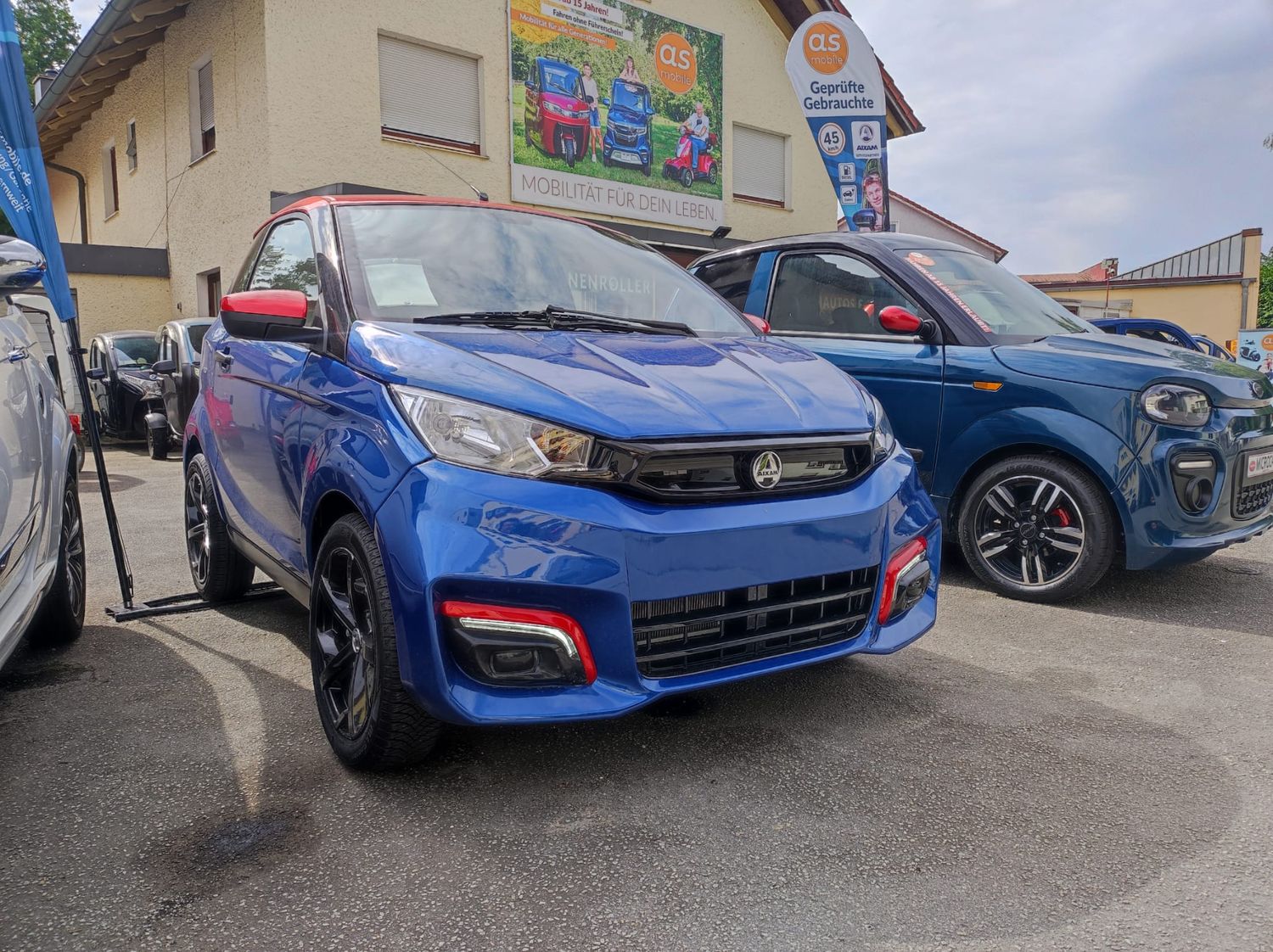 AIXAM CITY SPORT 2023 mit nur 2.082 km, Mopedauto gebraucht | Auto 45 km/h Microcar Ligier Kubota