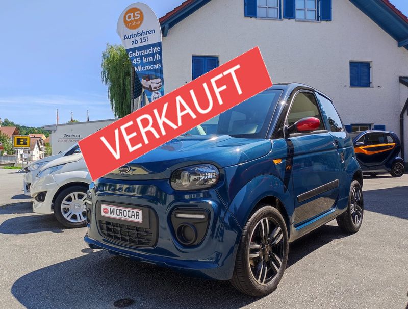 Microcar M-GO DCI Mopedauto gebraucht von 2023 | Auto 45 km/h Aixam Ligier Leichtfahrzeug