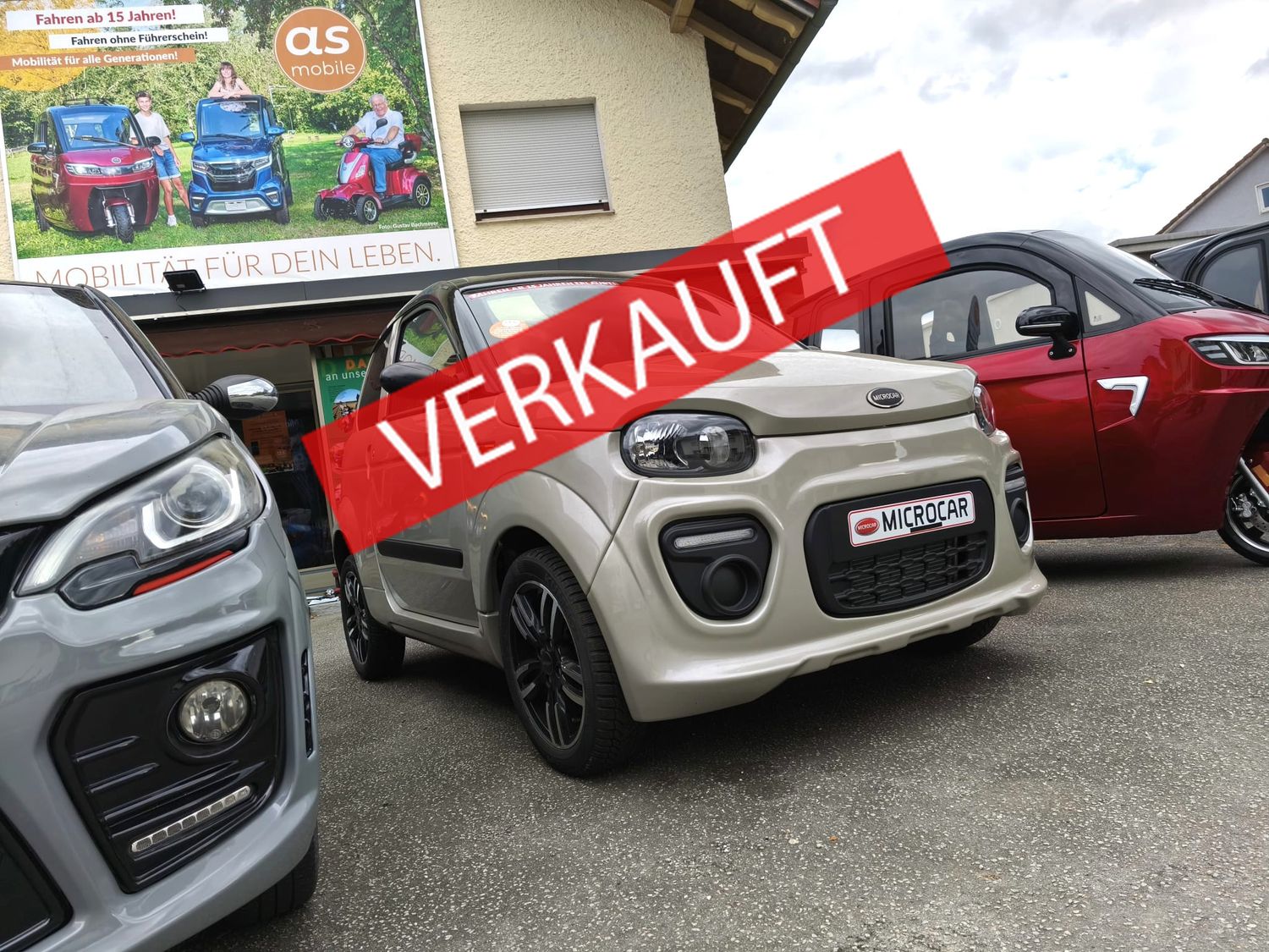 Microcar M GO Mopedauto 45 km/h DCI Servo Ligier Aixam Sondered.