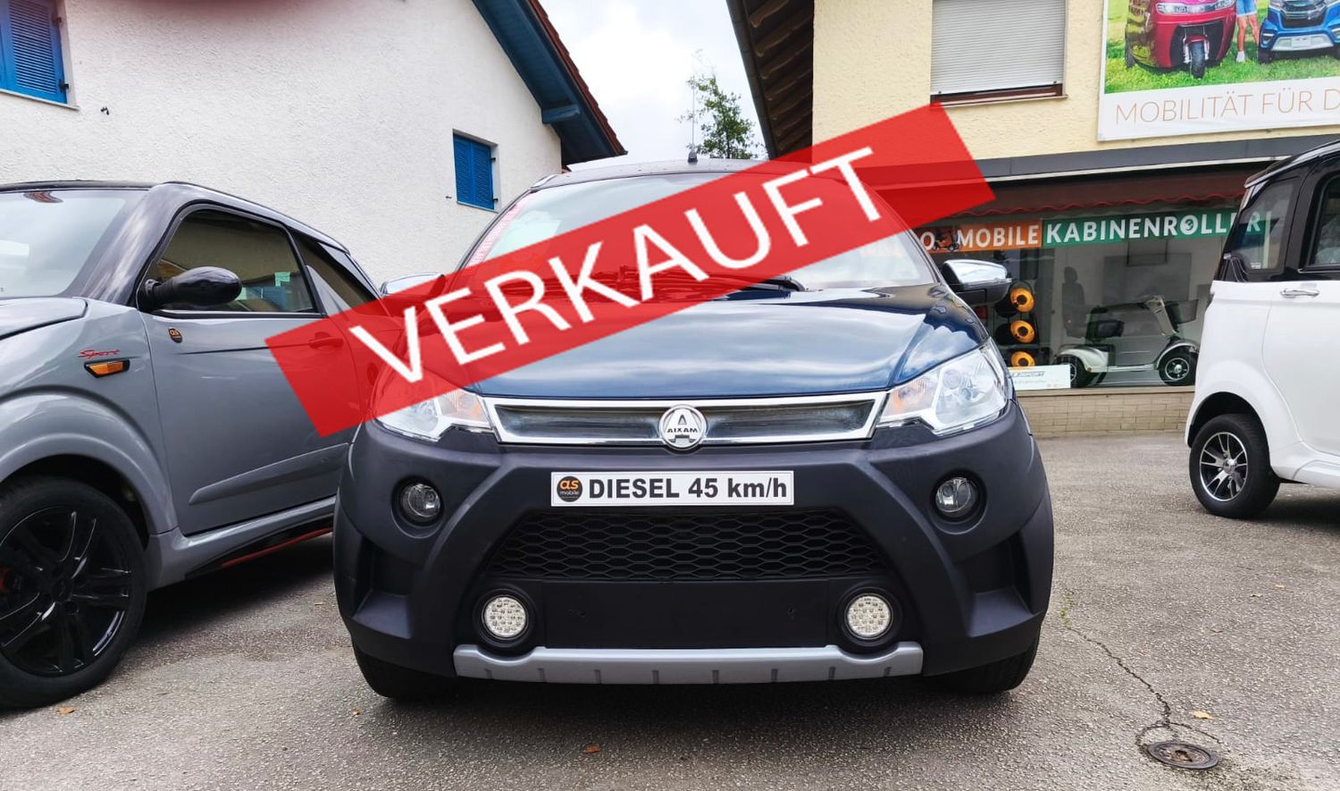 Mopedauto AIXAM CROSSOVER 45 km/h Ligier Microcar Kubota