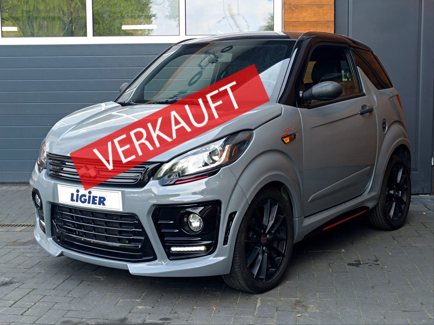 LIGIER JS 50 Sport KLIMA SERVO Mopedauto 45 km/h Aixam Microcar