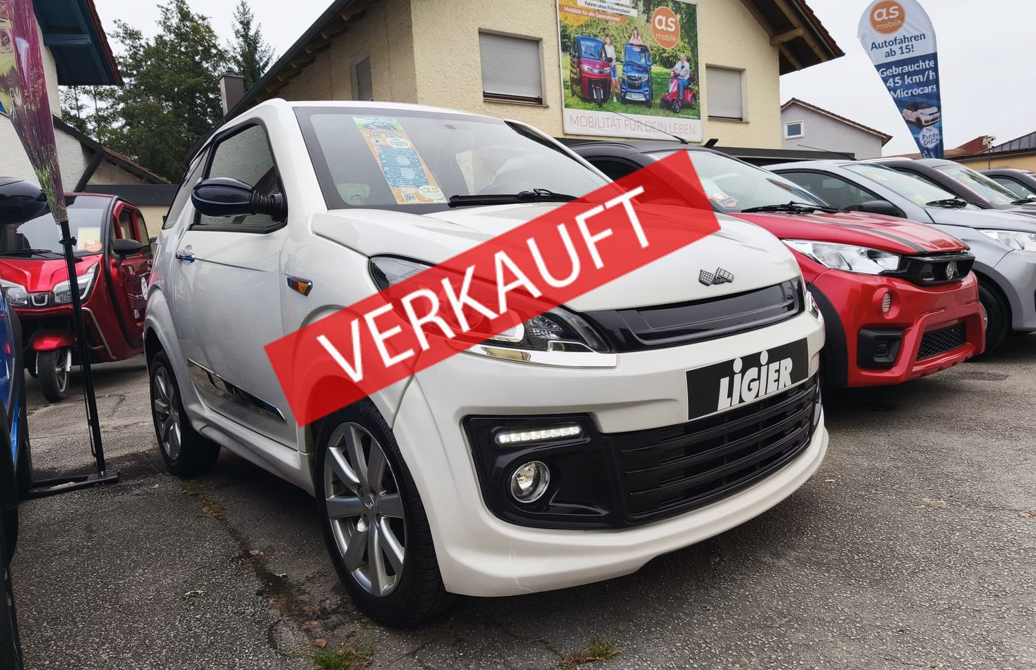 LIGIER JS50 Sport DCI Mopedauto 45 km/h Microcar Aixam Lombardini