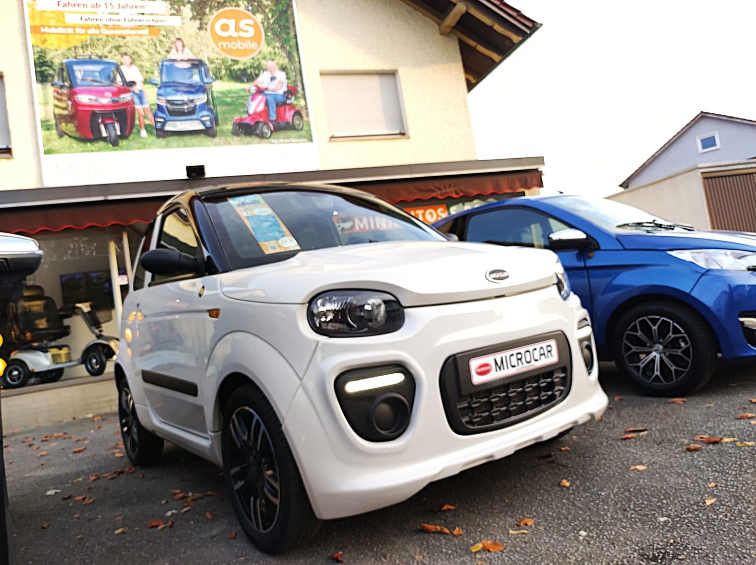 Microcar M-GO 6 Mopedauto 45 km/h Ligier Aixam Diesel Miniauto Microcar M-GO 6 Mopedauto 45 km/h Ligier Aixam Diesel Miniauto