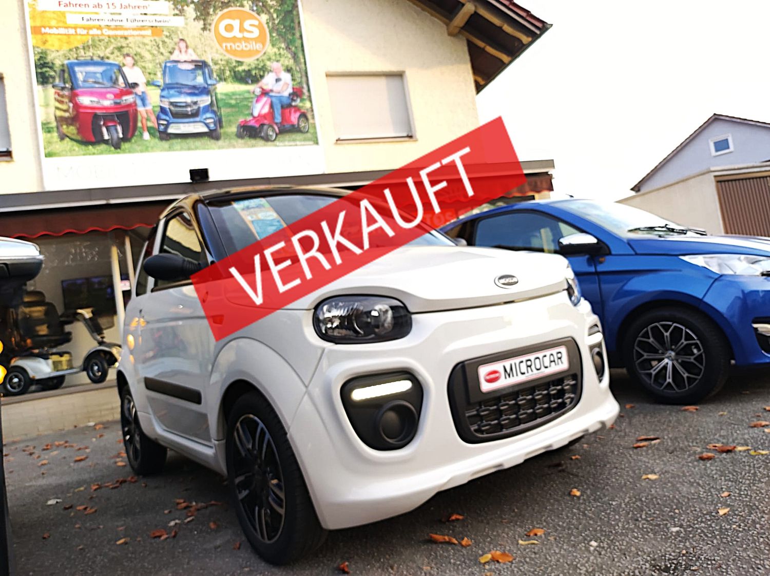 Microcar M-GO 6 Mopedauto 45 km/h Ligier Aixam Diesel Miniauto Microcar M-GO 6 Mopedauto 45 km/h Ligier Aixam Diesel Miniauto