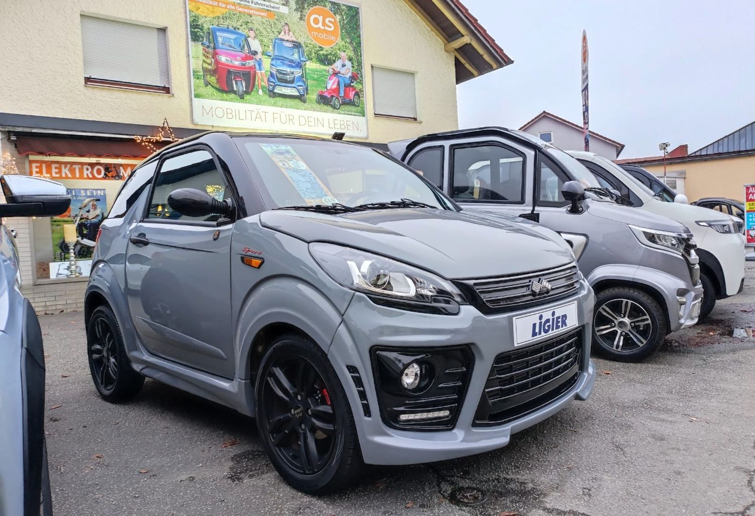 LIGIER JS 50 DCI KLIMAANLAGE Mopedauto 45 km/h Microcar Ligier Miniauto Aixam