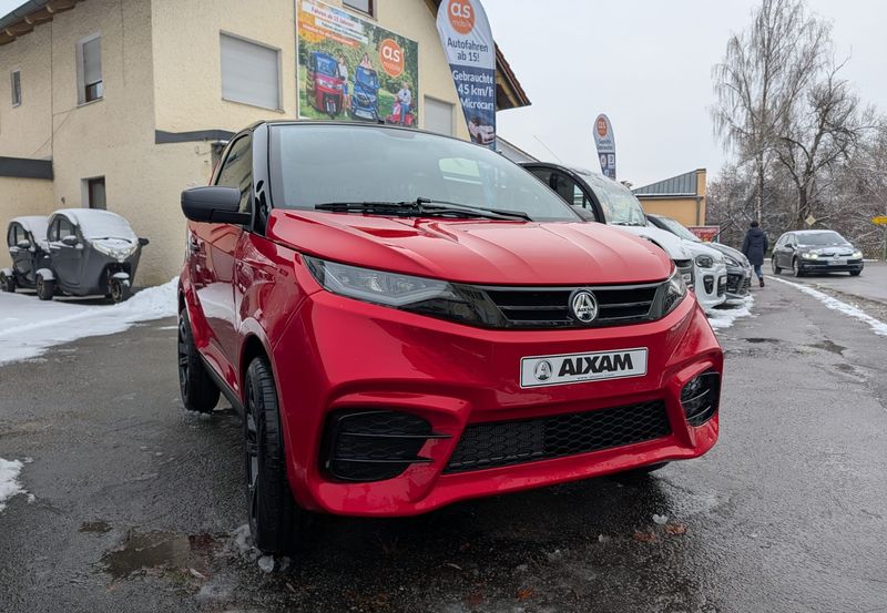 AIXAM Ambition City Sport – Diesel E5+ – ABS & EBD, Tablet, Rückfahrkamera