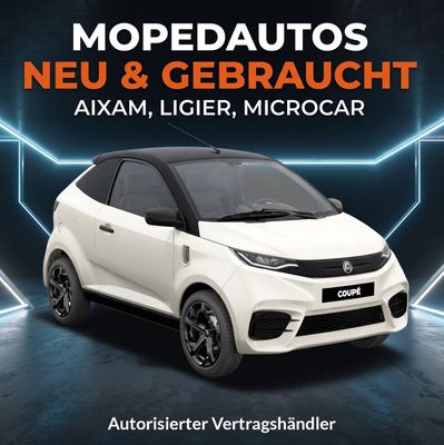 Mopedautos 45 km/h neu und gebraucht