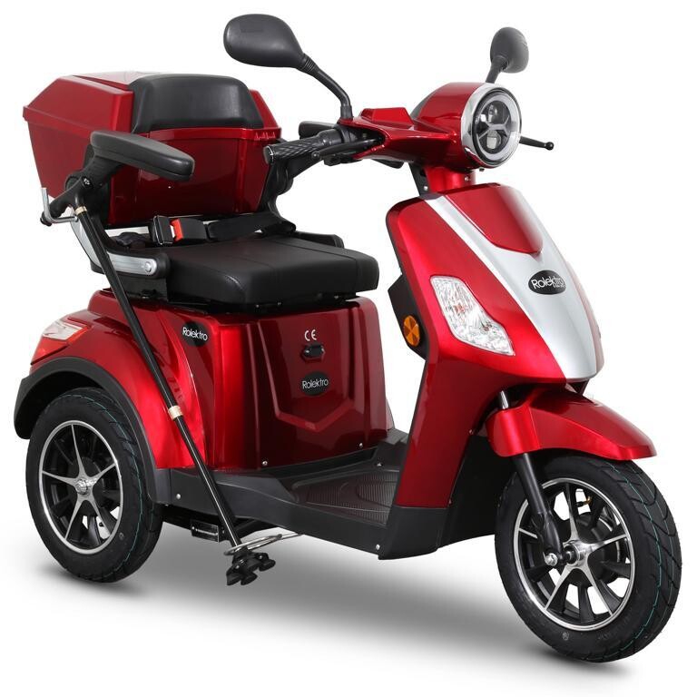 Rolektro E-Trike 25 km/h oder 15 km/h, V.2 Blei-Gel, Elektromobil Rolektro E-Trike 25 km/h oder 15 km/h, V.2 Blei-Gel, Elektromobil