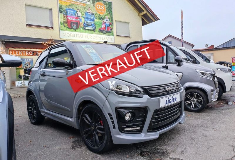 LIGIER JS 50 DCI KLIMAANLAGE Mopedauto 45 km/h Microcar Ligier Miniauto Aixam