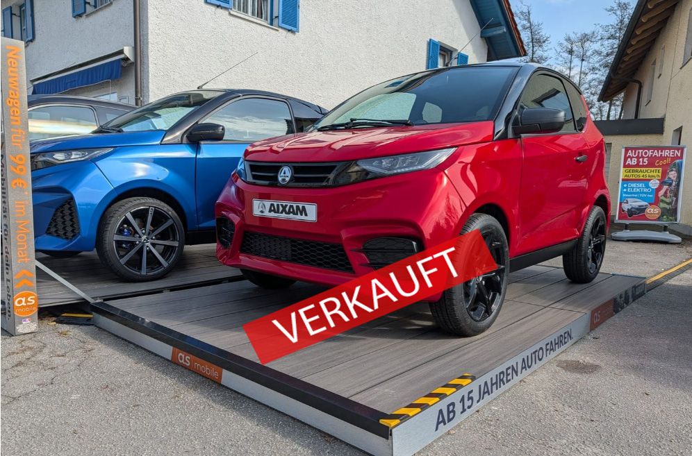 AIXAM Ambition City Sport – Diesel E5+ – ABS & EBD, Tablet, Rückfahrkamera AIXAM Ambition City Sport – Diesel E5+ – ABS & EBD, Tablet, Rückfahrkamera