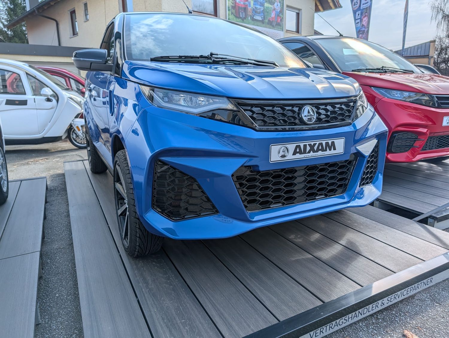 Aixam Ambition e-Coupé GTi – Elektro 100% – 9" Tablet & ABS