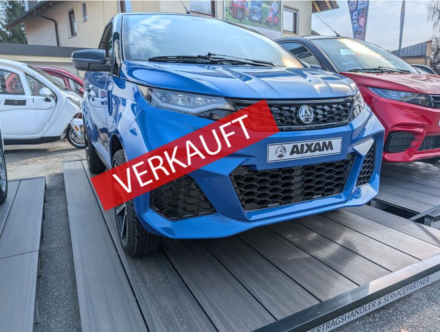 Aixam Ambition e-Coupe GTi – Elektro 100% – 9 Aixam Ambition e-Coupe GTi – Elektro 100% – 9" Tablet & ABS