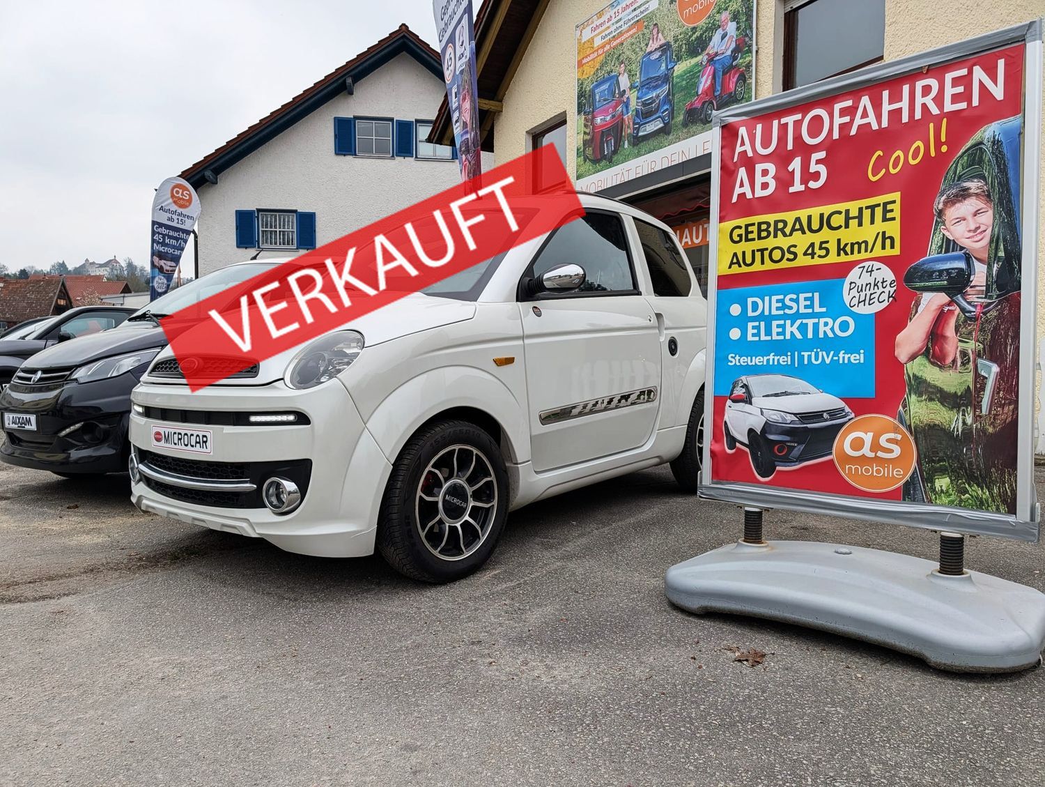 Microcar M GO Premium DCI - Mopedauto 45 km/h Ligier Aixam Miniauto Microcar M GO Premium DCI - Mopedauto 45 km/h Ligier Aixam Miniauto