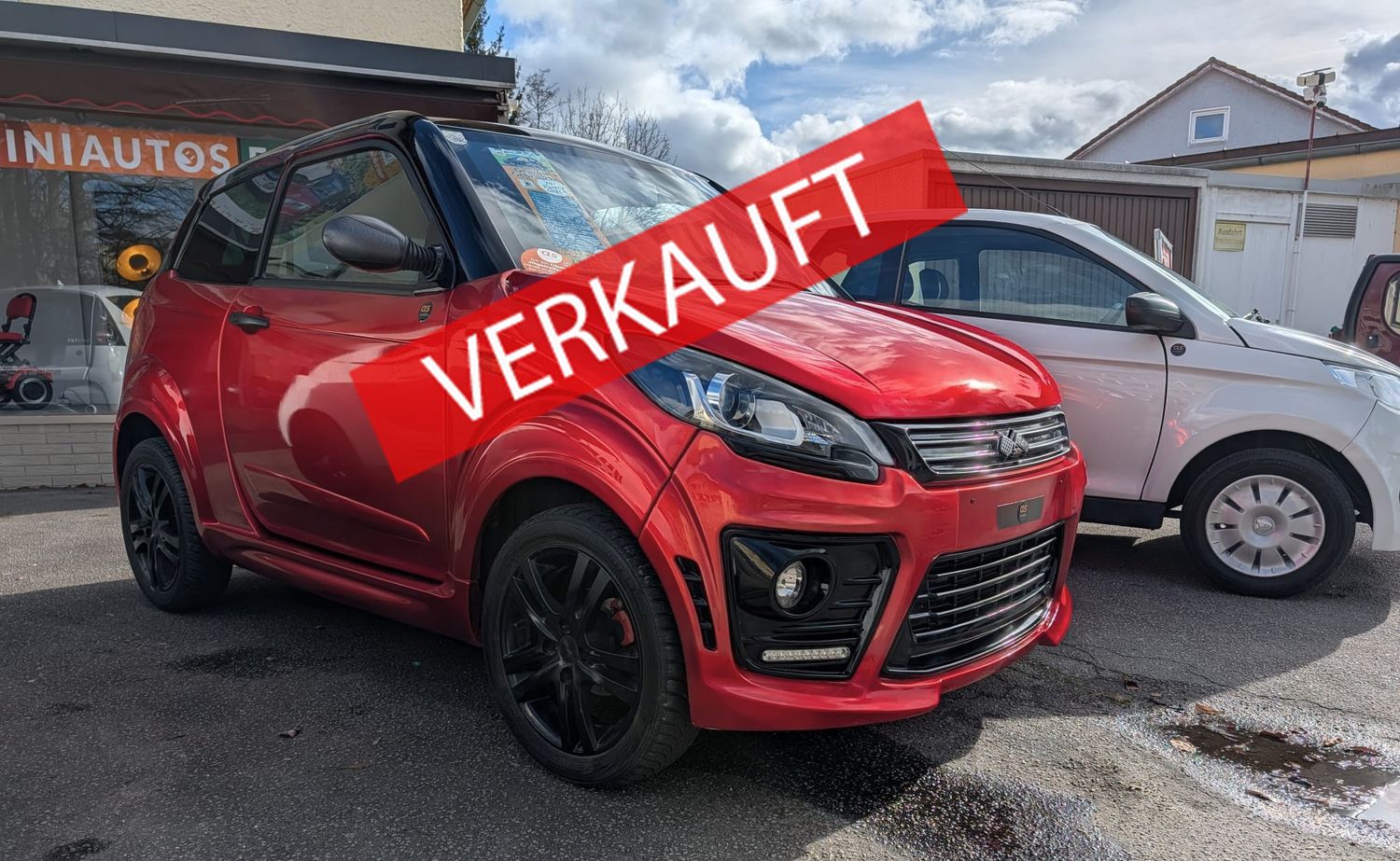 LIGIER JS50 SPORT DCI, KLIMAANLAGE, Mopedauto 45 km/h Microcar Aixam