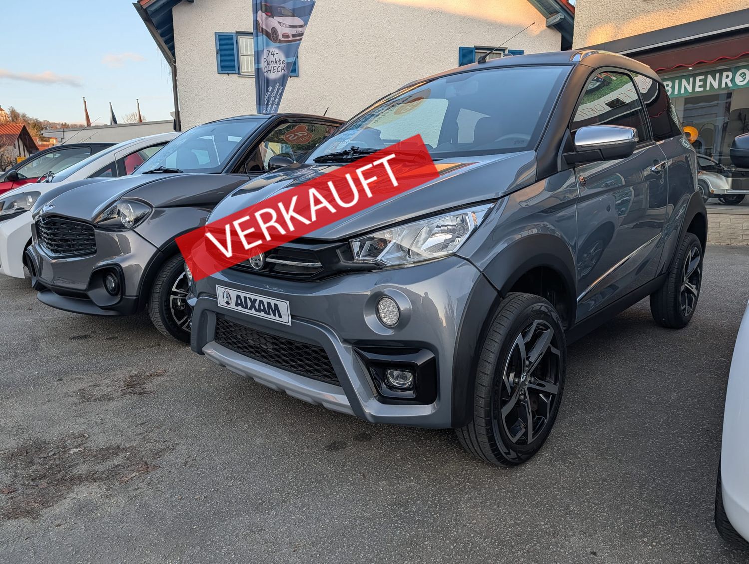 AIXAM Crossover 7814 km Diesel Mopedauto 45 km/h Microcar Ligier