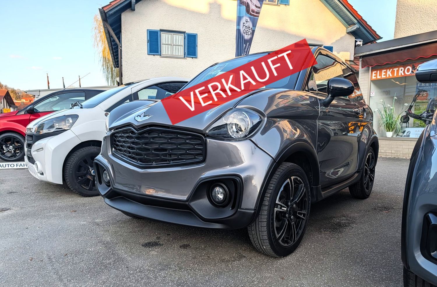 CHATENET CH46 Diesel Microcar Ligier Aixam Mopedauto 45 km/h CHATENET CH46 Diesel Microcar Ligier Aixam Mopedauto 45 km/h
