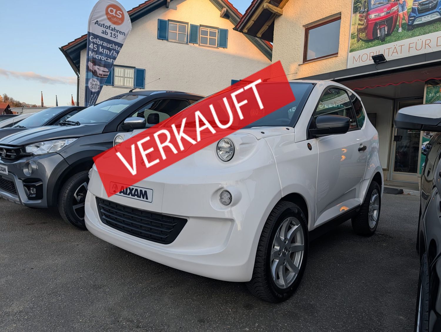 AIXAM Minauto 2024 Diesel Mopedauto 45 km/h Microcar Ligier Mini