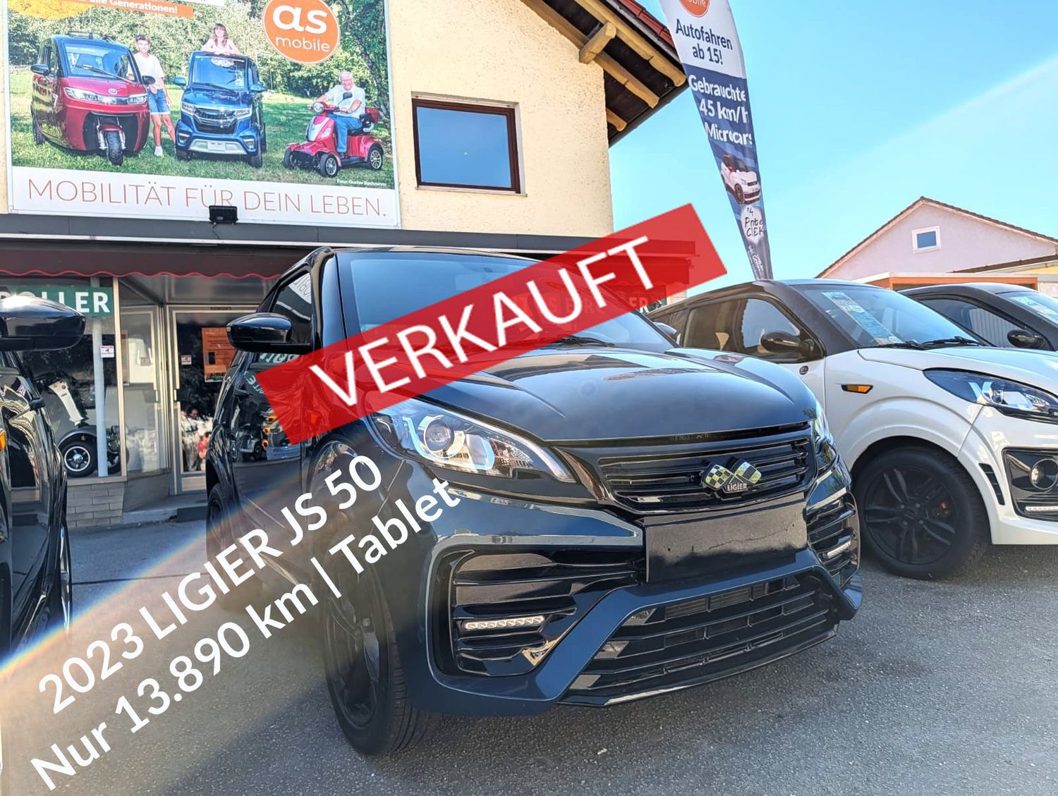 LIGIER JS 50 DCI Mopedauto 45 km/h Microcar Aixam Diesel